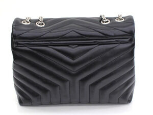 Saint Laurent Chain MONOGRAM Bag Shoulder LOULOU Calfskin Leather